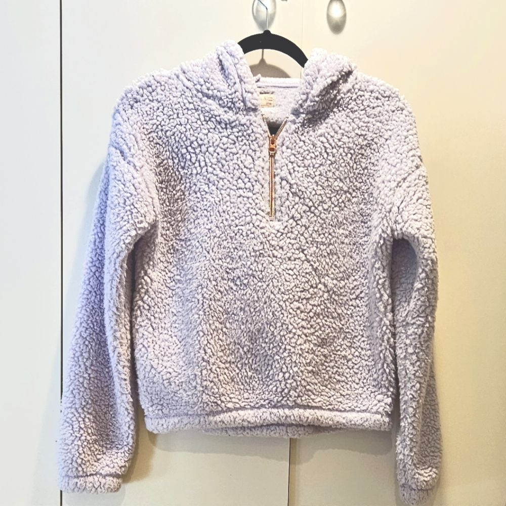 SO Fuzzy pullover sweater